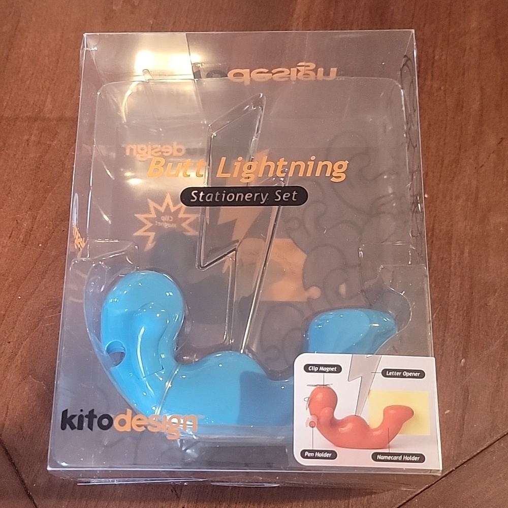 (J17) Stationery Set Butt Lightning